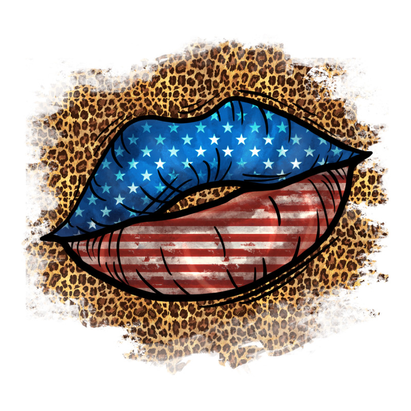 Western 4 Of July Lips Premium Tee by BundleAndBundleShop | Teevron