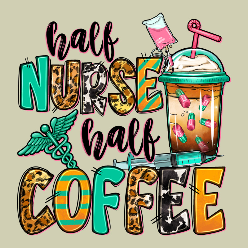 Half Nurse Half Coffee Heavy Core Tee by Jasminsmagicworld | Teevron