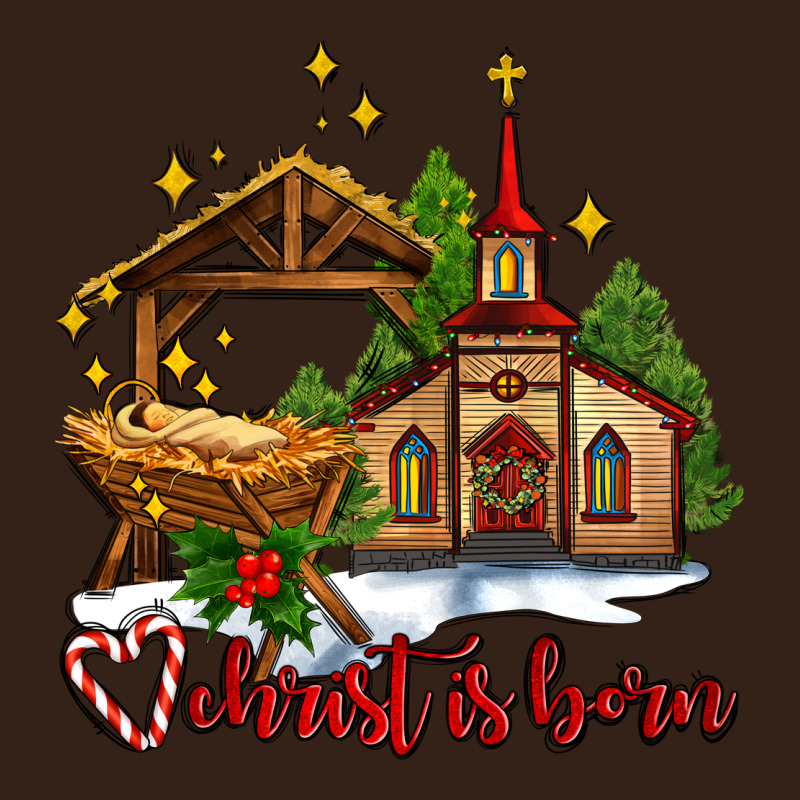 The Church  Chrıst Is Born Heavy Core Tee by AdoDesignShop | Teevron