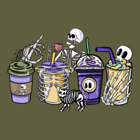 Skeleton Coffee Cups Vintage Tee | Teevron