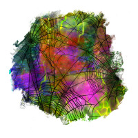 halloween spider web for patches | Teevron