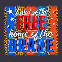 Land Of The Free Th Of July Brushstroke Vintage Hoodie | Teevron