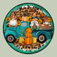 Fall Gnomes Round Earrings 3 Ladies Tee | Teevron