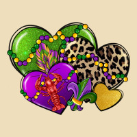 Mardi Gras Hearts Premium Hoodie | Teevron