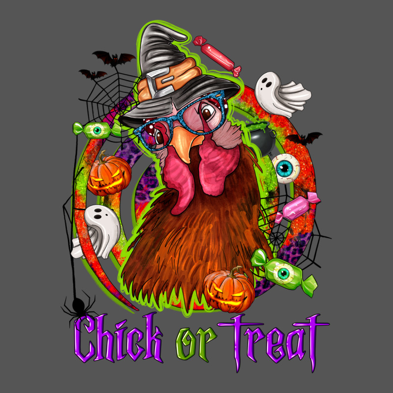 Chick Or Treat Halloween Zipper Hoodie by NancyCooperArtShop | Teevron