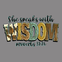 She Speaks With Wisdom Proverbs 31 26 Vintage Tee | Teevron