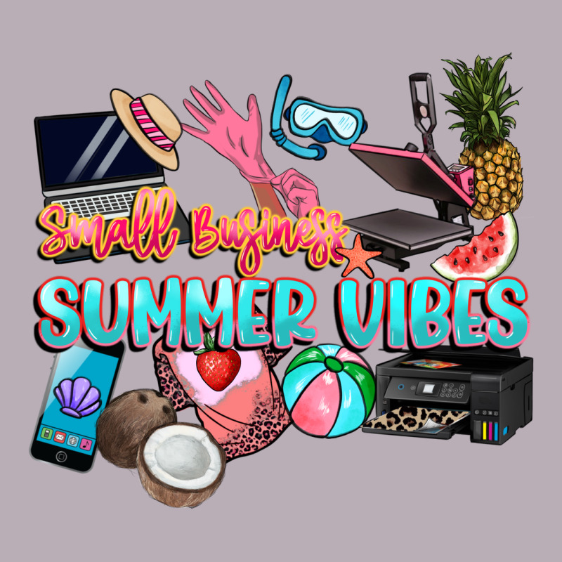 Small Businesses Summer Vibe Vintage Tee by NancyCooperArtShop | Teevron