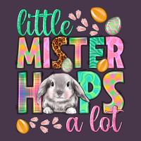 Little Mister Hops A Lot Easter Day Heavyweight Hoodie | Teevron