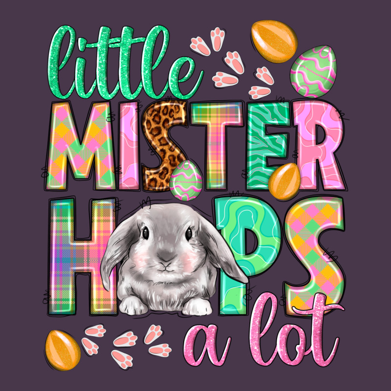 Little Mister Hops A Lot Easter Day Heavyweight Hoodie by HowdyJamesFarm | Teevron