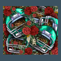 Floral American Football  Helmet Urban Heavy Tee | Teevron