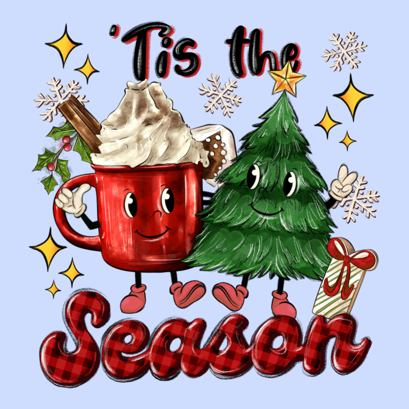 'tis The Season With Christmas Tree And Hot Cocoa Urban Heavy Tee by MaliasSmallBusiness | Teevron