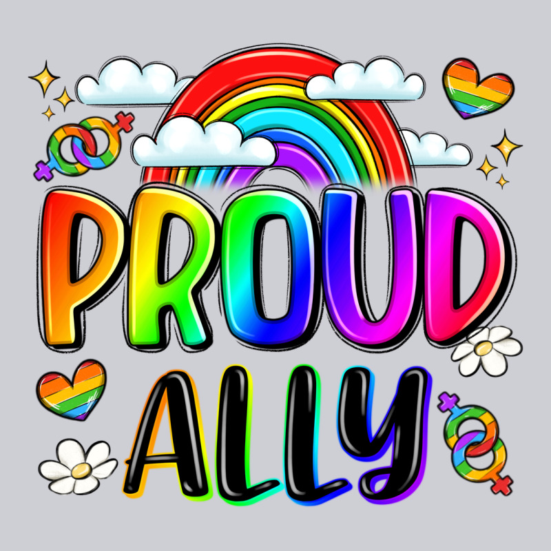 Proud Ally Heavyweight Sweatshirt by LillyAllenDesigns | Teevron