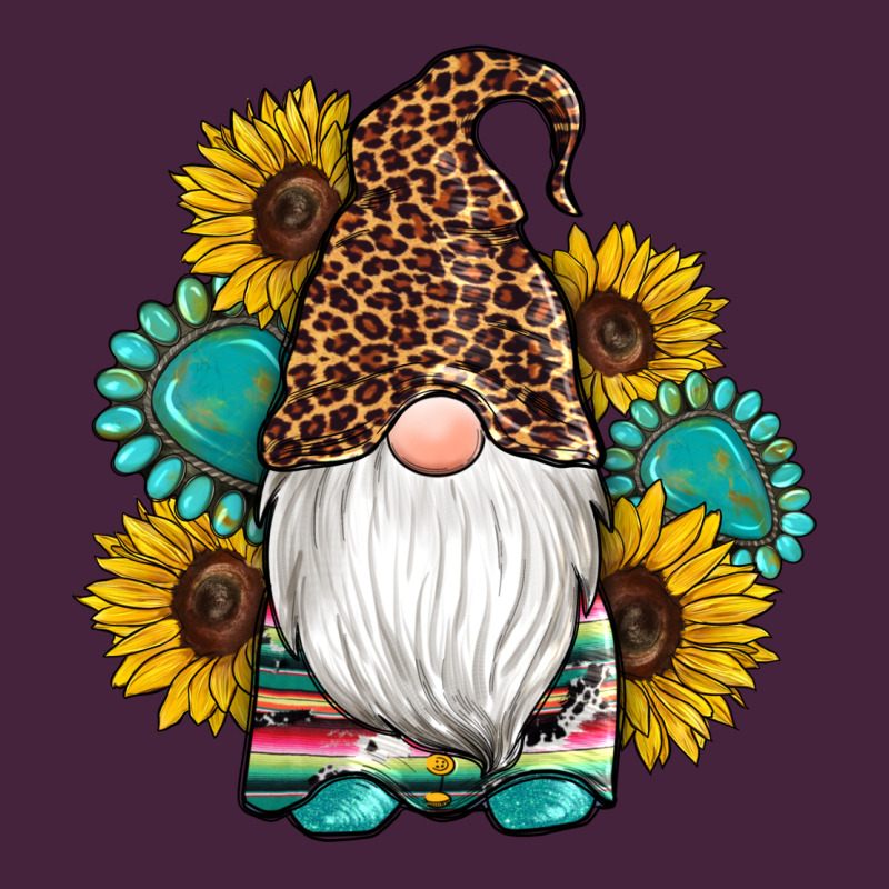 Western Gnomes Sunflowers Gemstones Leopard Serape Cowhide Glitter Premium Tee by Artiststas | Teevron