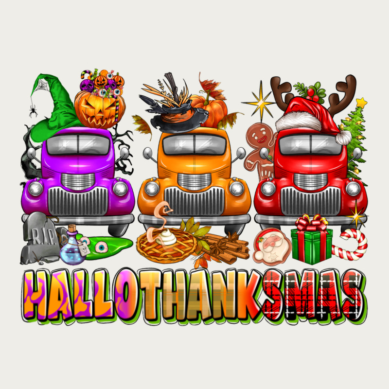 Hallothanksmas Trucks Zipper Hoodie by texasbilliewilder | Teevron