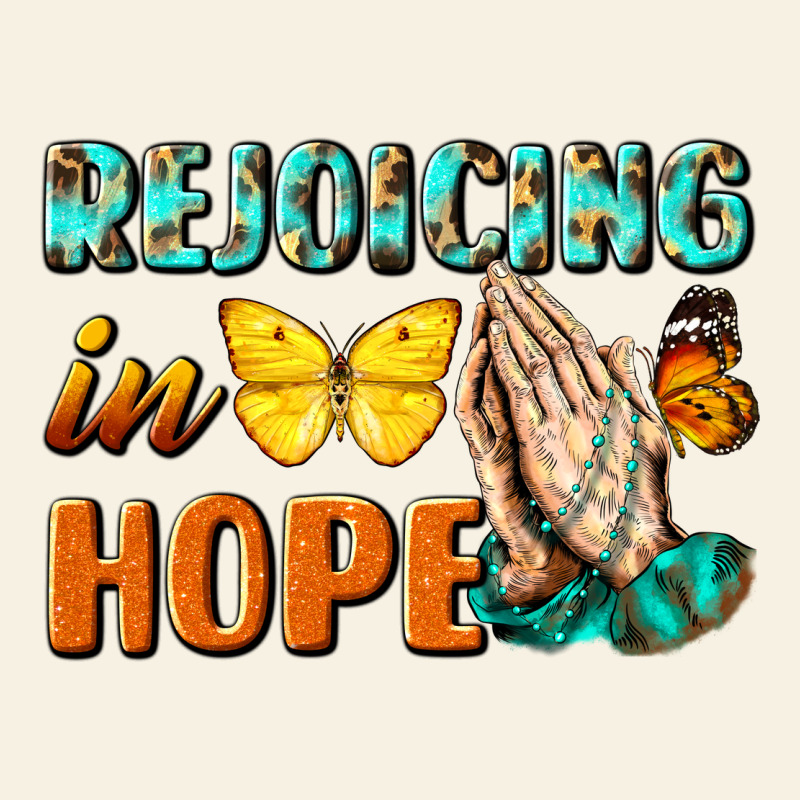 Rejoicing In Hope Vintage Tee by NancyCooperArtShop | Teevron
