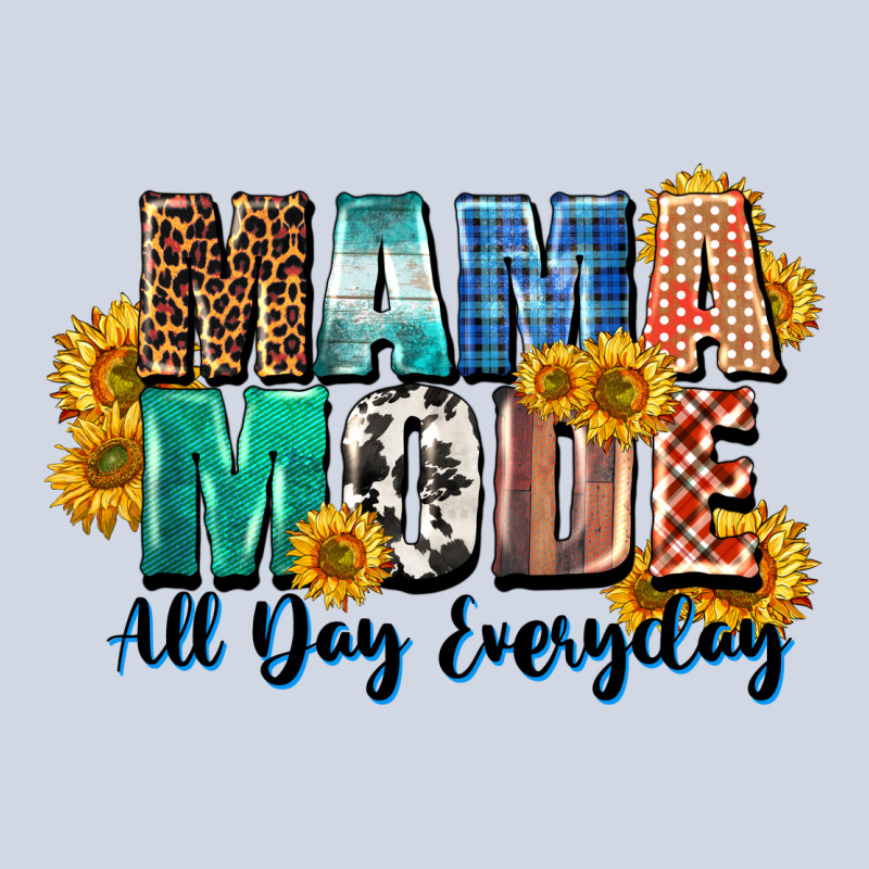 Mama Mode All Day Everyday  Mother's Day Premium Sweatshirt by CowGirlArtShop | Teevron