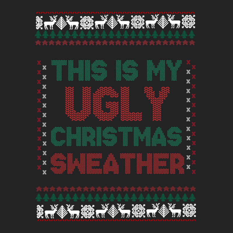 This Is My Ugly Christmas Vintage Tee by MaliasSmallBusiness | Teevron
