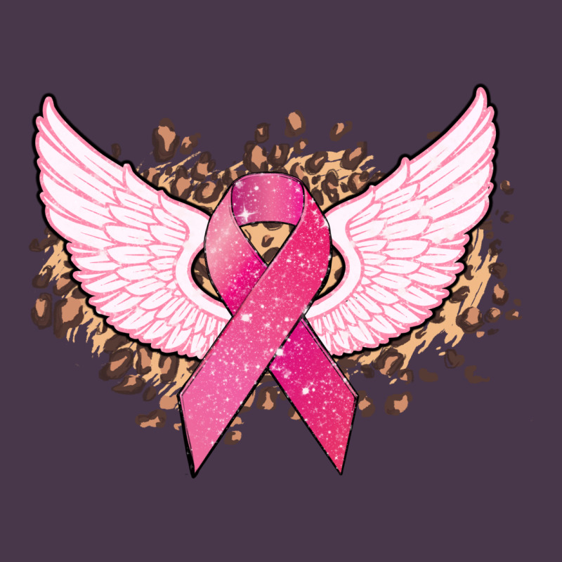 Cancer Ribbon Angel Wings Cancer Awareness Heavyweight Hoodie by HowdyJamesFarm | Teevron