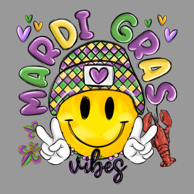 Mardi Gras Vibes Vintage Hoodie by MaliasSmallBusiness | Teevron