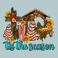Tis The Seasin With Christmas Cake Abd Jesus Heavy Core Tee | Teevron