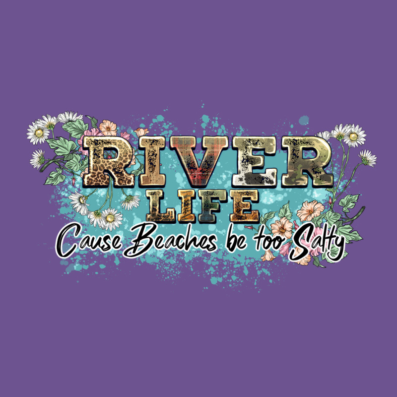 River Life Vintage Tee by NancyCooperArtShop | Teevron