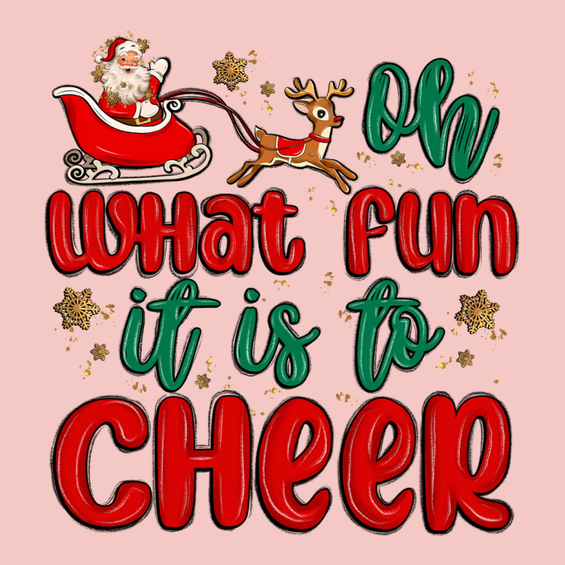 Oh What Fun It Is To Cheer Urban Heavy Tee by MaliasSmallBusiness | Teevron
