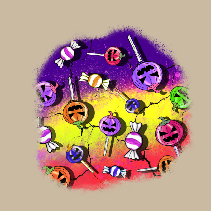 Halloween Candy  Patches Long Sleeve Tee by BundleAndBundleShop | Teevron