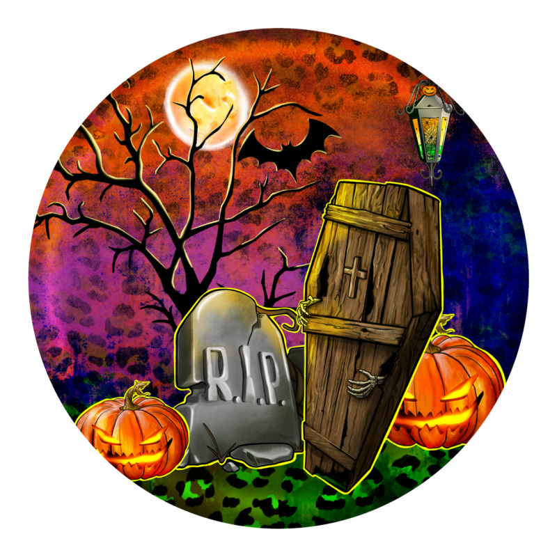 Halloween Round Long Sleeve Tee by BundleAndBundleShop | Teevron