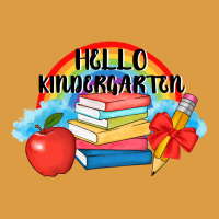Back To School Hello Kindergarten 3200x2400 Urban Heavy Tee | Teevron