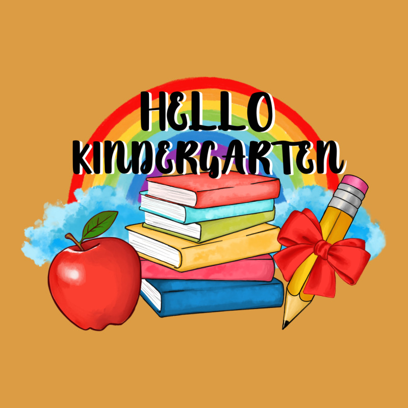 Back To School Hello Kindergarten 3200x2400 Urban Heavy Tee by AdoDesignShop | Teevron