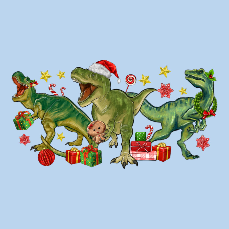 Christmas Dinosaurs Classic Tee by MaliasSmallBusiness | Teevron