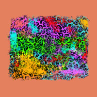 Colorful Leopard Background Classic Tee | Teevron