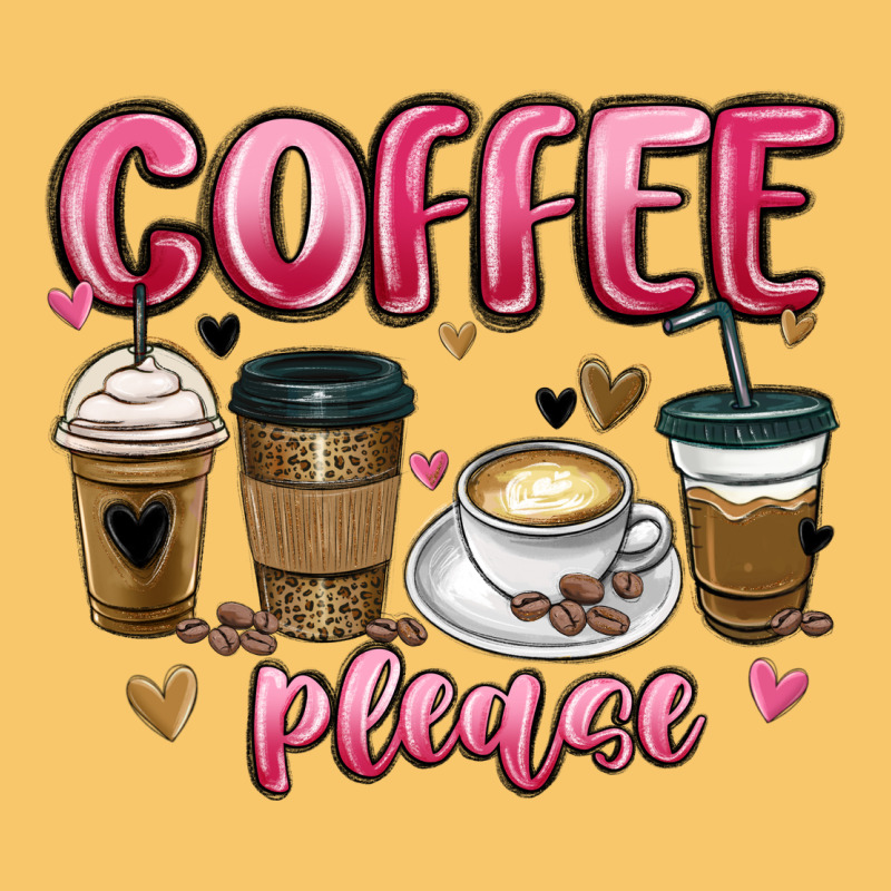 Coffee Please Vintage Hoodie by MaliasSmallBusiness | Teevron
