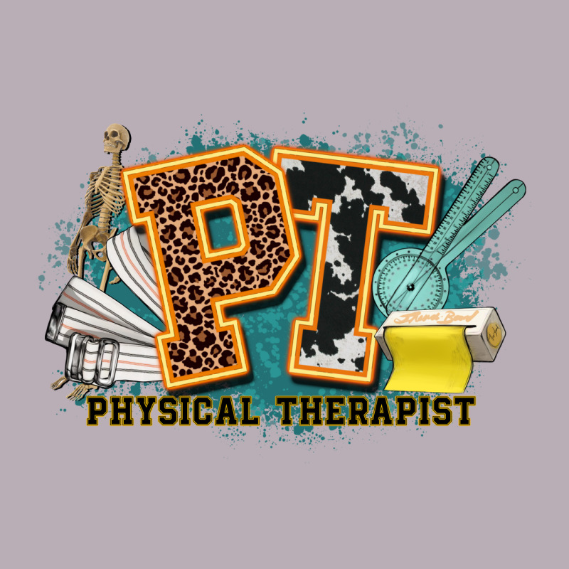 Pt Physical Therapist Western Vintage Tee by NancyCooperArtShop | Teevron