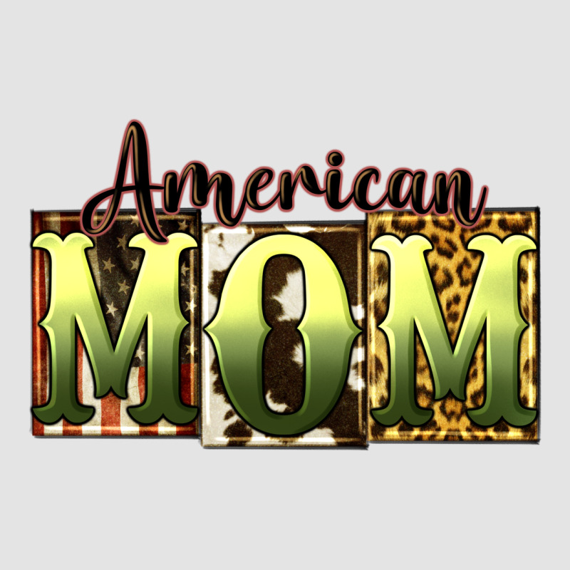 American Mom Mother's Day Premium Sweatshirt by CowGirlArtShop | Teevron