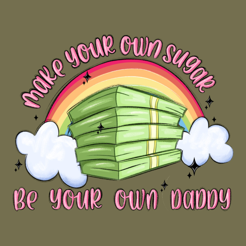 Make Your Own Sugar Be Your Own Daddy Vintage Hoodie by MaliasSmallBusiness | Teevron