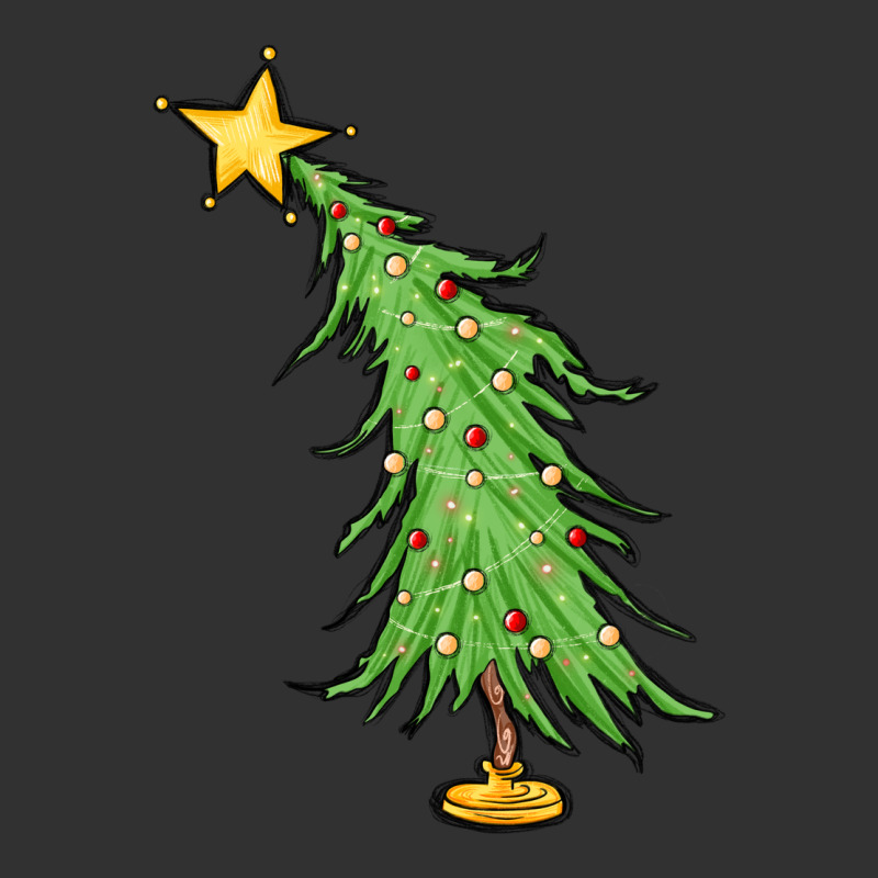 Trendy Christmas Tree Urban Heavy Tee by MaliasSmallBusiness | Teevron