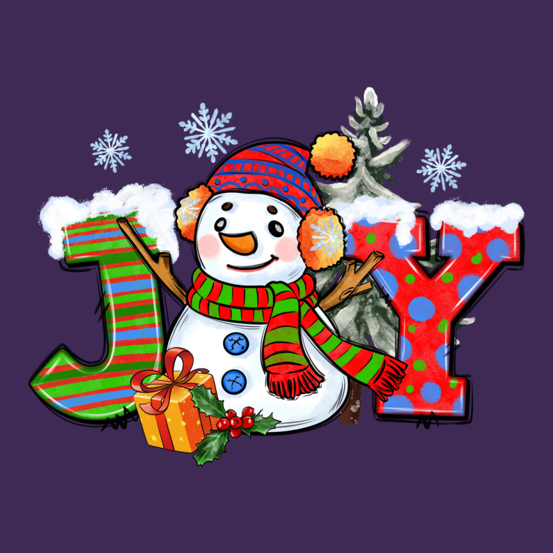 Christmas Joy Snowman Premium Hoodie by CowGirlArtShop | Teevron