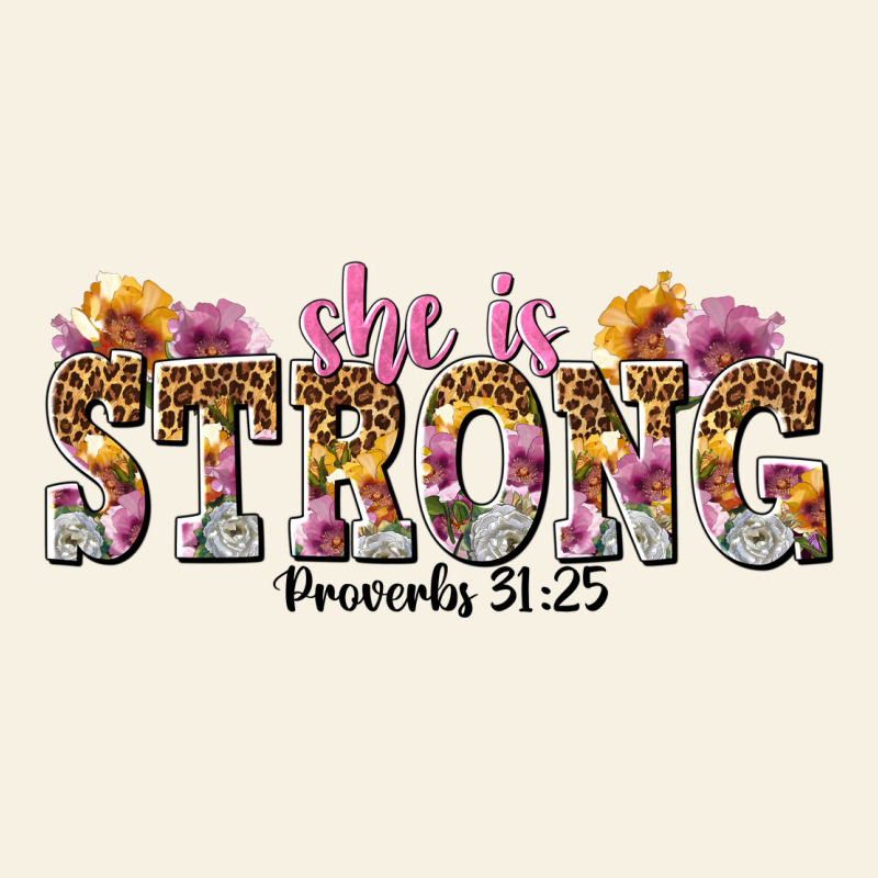 She Is Strong Proverbs 31 25 Vintage Tee by NancyCooperArtShop | Teevron