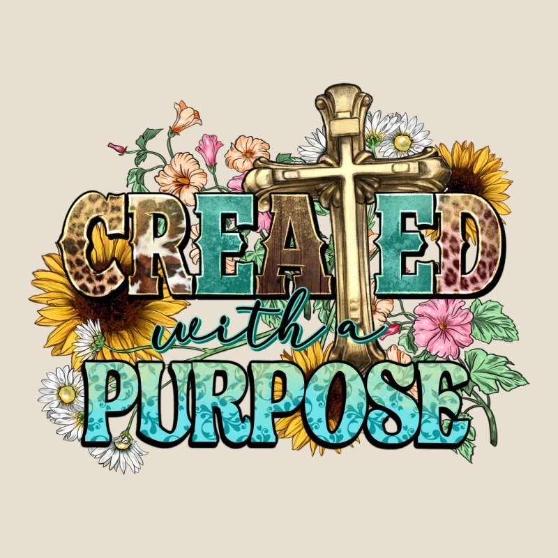 Created With A Purpose Urban Heavy Tee by NancyCooperArtShop | Teevron
