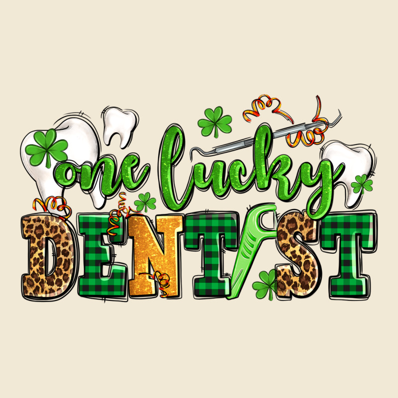 St Patricks Day One Lucky Dentist Ladies Tee by AdoDesignShop | Teevron