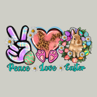 Peace Love Easter Day Heavyweight Hoodie | Teevron