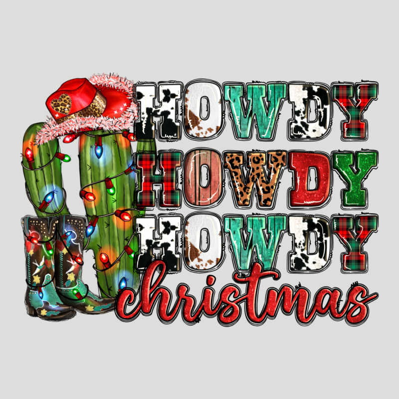 Howdy Howdy Howdy Christmas Zipper Hoodie by NancyCooperArtShop | Teevron