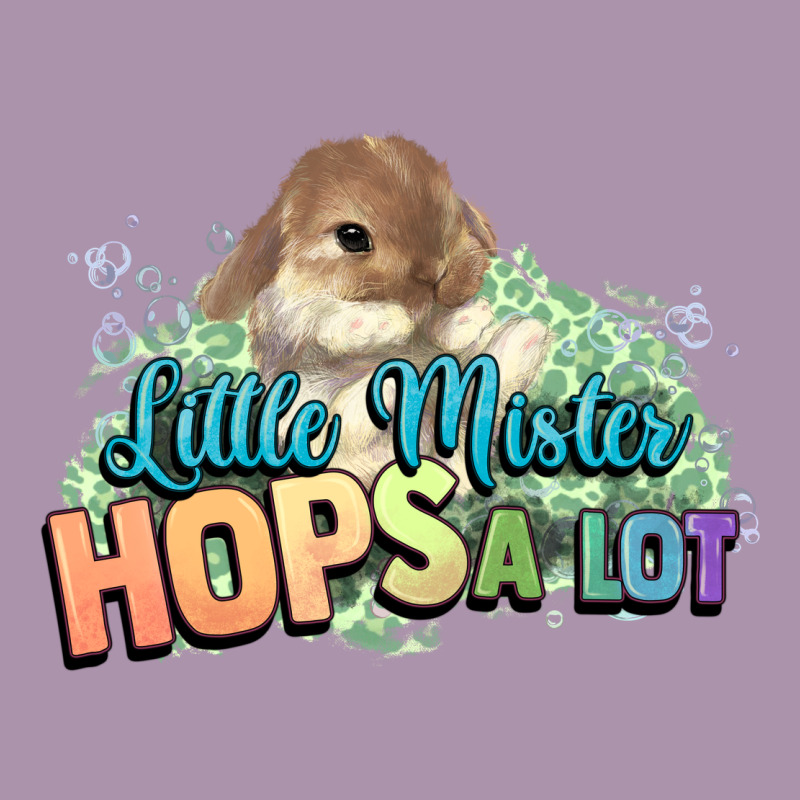 Little Mister Hops A Lot Easter Day Heavyweight Hoodie by HowdyJamesFarm | Teevron