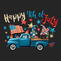 Happy 4th Of July Gnome Truck Premium Hoodie | Teevron