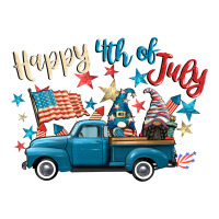 happy 4th of july gnome truck | Teevron