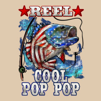 Reel Cool Pop Pop American Flag Bass Heavyweight Sweatshirt | Teevron
