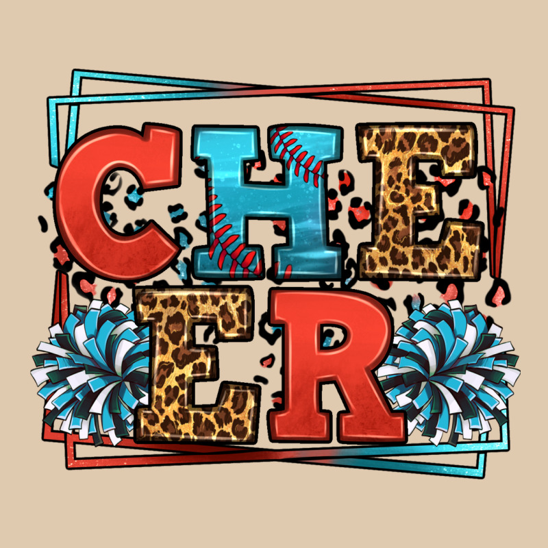 Cheer Baseball Stitchs Heavyweight Sweatshirt by LillyAllenDesigns | Teevron