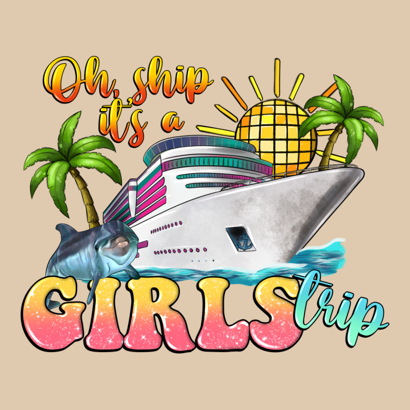 Oh Ship It's A Girls Trip Heavyweight Sweatshirt by LillyAllenDesigns | Teevron