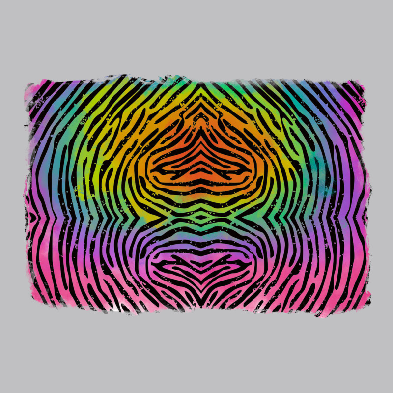 Colorful Zebra Background Long Sleeve Tee by RanaPortraitStore | Teevron